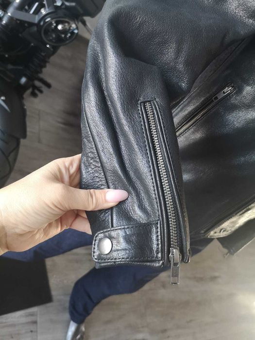 Kurtka skórzana Seca Hornet II rozm. L, XL, 2XL, 3XL black czarna