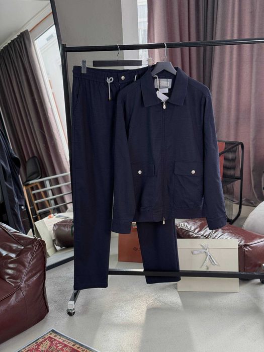 Мужской спортивный костюм Brunello Cucinelli костюм кофта штаны sp145