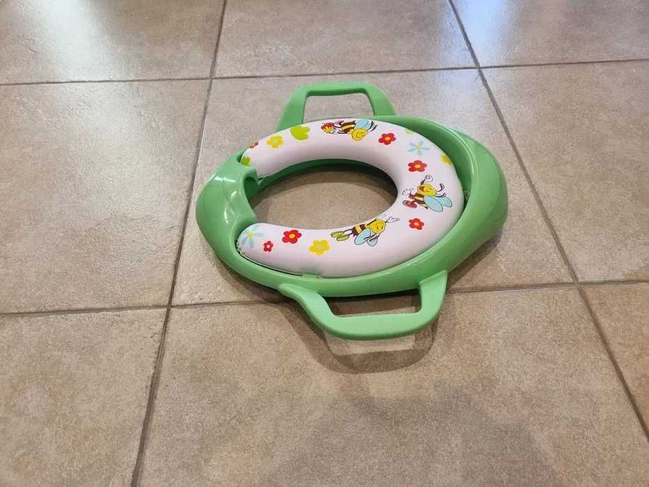 Cadeira relax/espreguiçadeira para bebé + Redutor de sanita + bacio