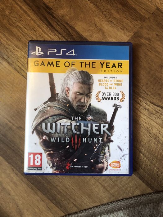 The witcher 3 Wild hunt “Game of Year edition”  PS4