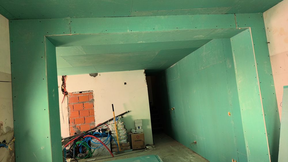 Instalação de Pladur (remodelação)