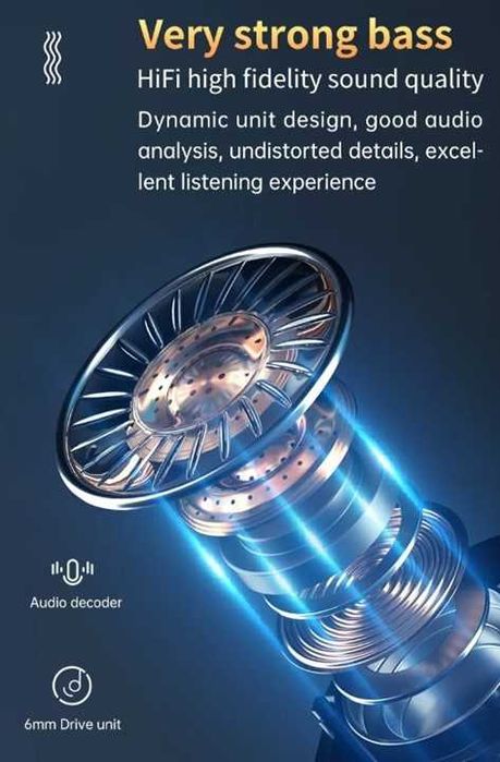 Słuchawki Bluetooth ze stacją ładującą. Powerbank.