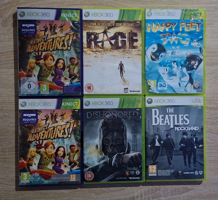 Komplet gier na xboxa 360 12szt Okazja