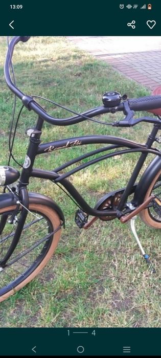 Rower Cruiser czarny