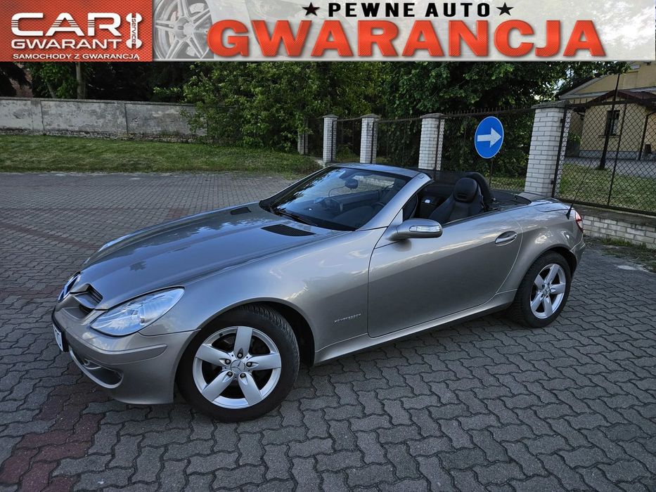 Mercedes-Benz SLK 1.8 163Kompressor LPG bezwypadkowy kamera GWARANCJA Film