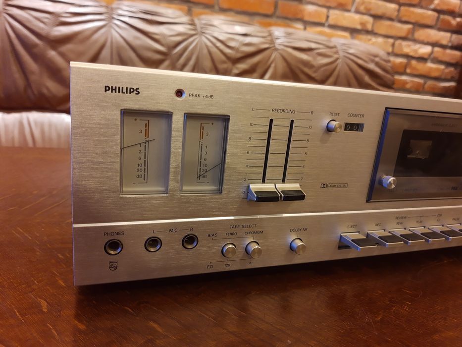 Magnetofon deck Philips N2541 Ozorków • OLX.pl