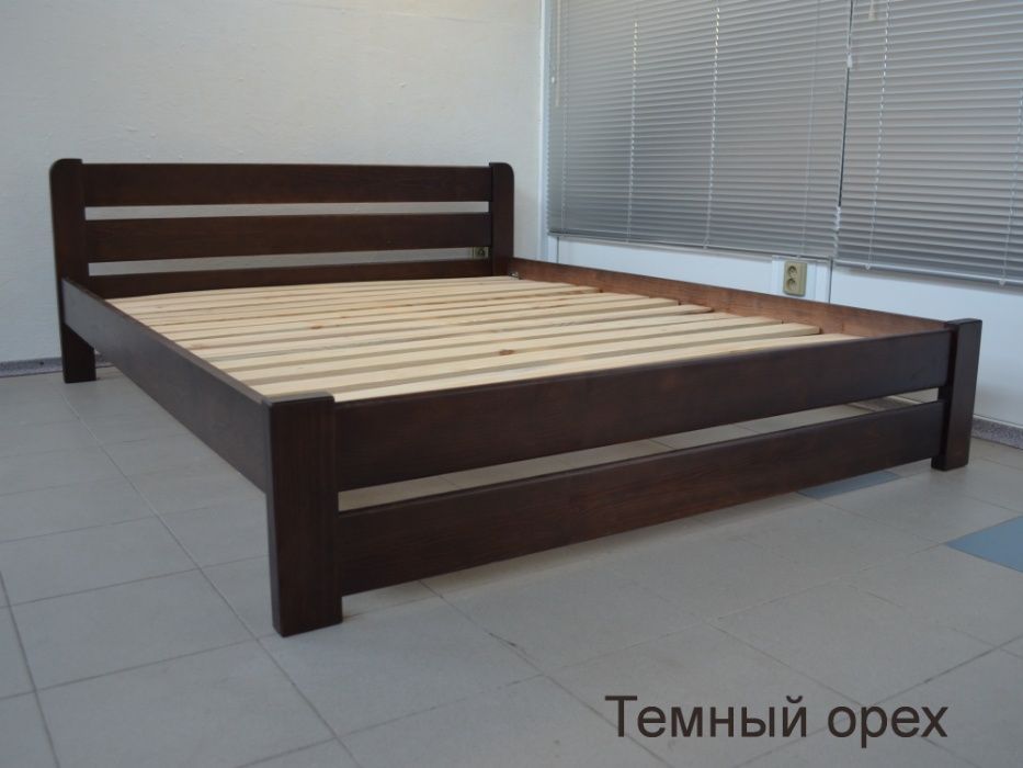 Кровать Деревянная Рич 180х200см / двуспальная кровать Одесса