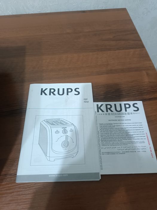 Тостер KRUPS в коробке