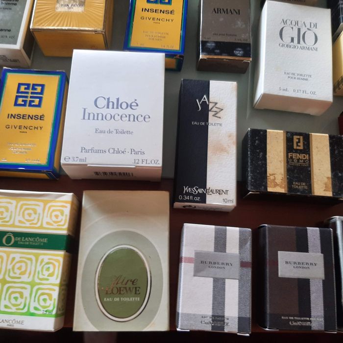 Miniaturas de Perfumes Antigos