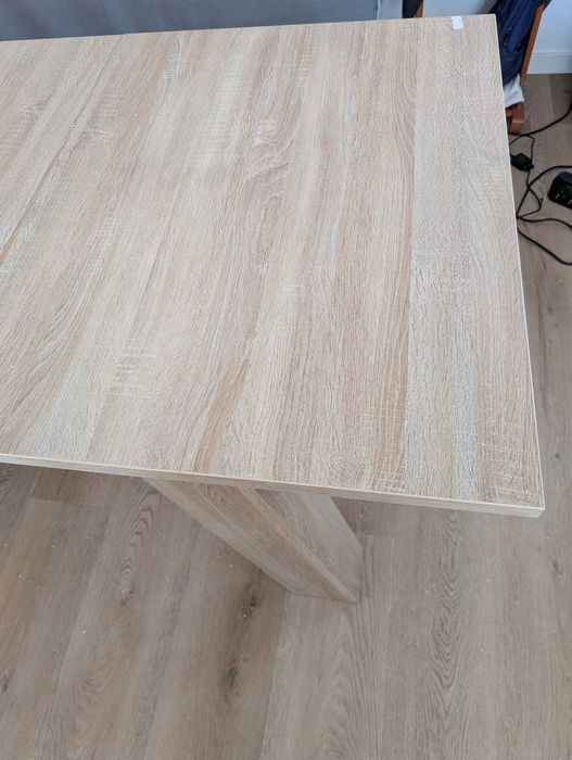 Mesa de jantar extensível em faia