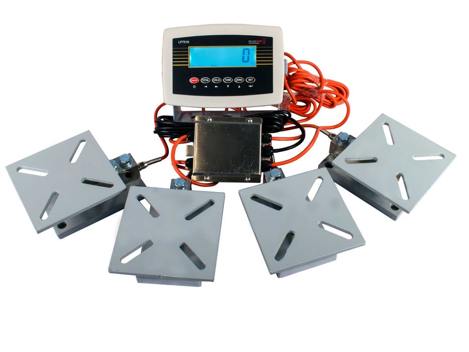 Waga pod zbiornik mleka schładzalnik 4 Stopy MOCNA do 8t 8000kg