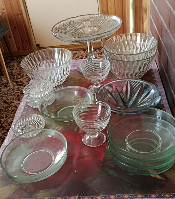 Ретро блюда, вазы, кувшины, хрусталь