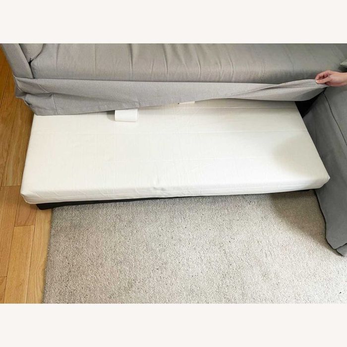 Sofá Cama IKEA com Pufe