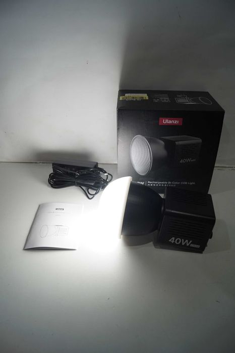 742 Oświetlenie sceniczne Lampa studyjna LED Akumulator 3400mAh Ulanzi 40W