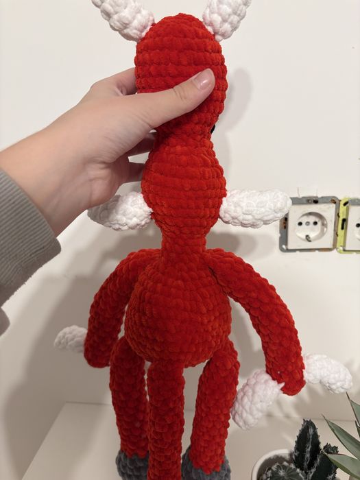 Domino na szydełku, 50cm, na zamówienie!