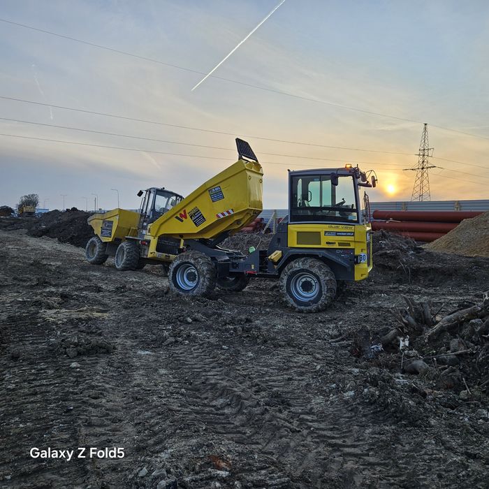 Wozidło Wacker neuson Dual Viev 9ton obrotowy kiper wynajmij sprawdź kup