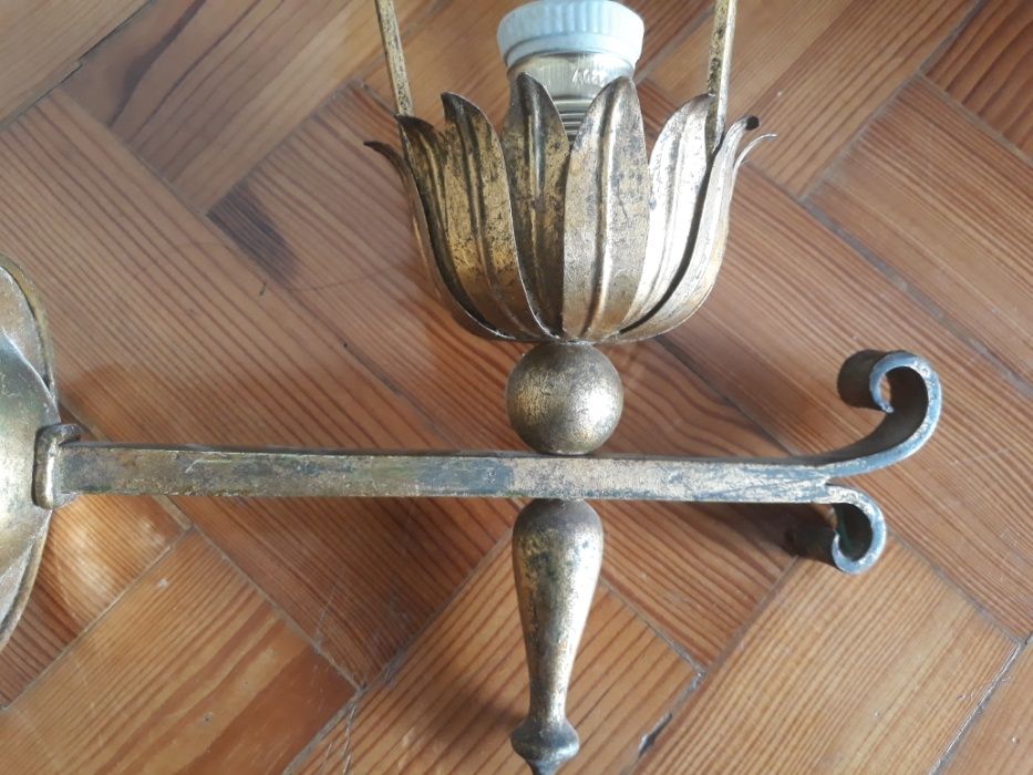 Candeeiro Antigo de Parede