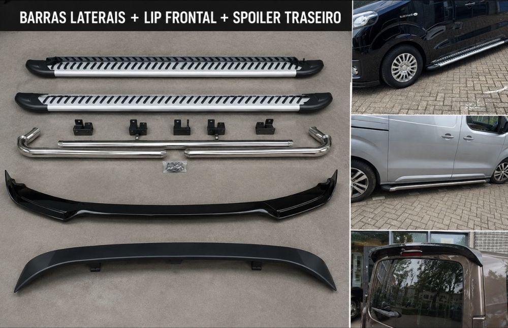 Barras Laterais, Spoilers - Side Bars