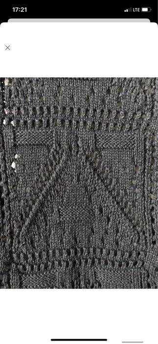 Вʼязаний сарафан сукня zara