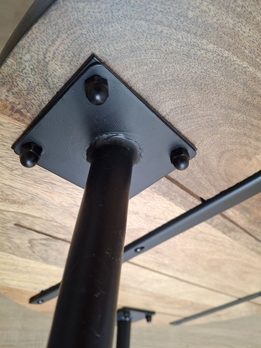 Mesa de apoio rústica