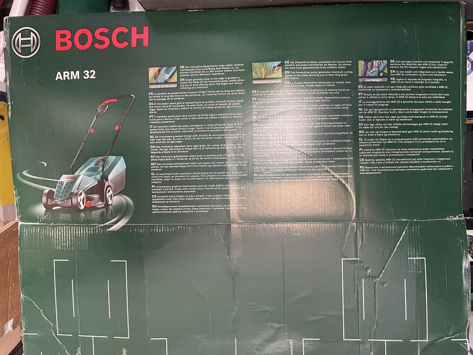 Maquina Cortar Relva BOSCH nova