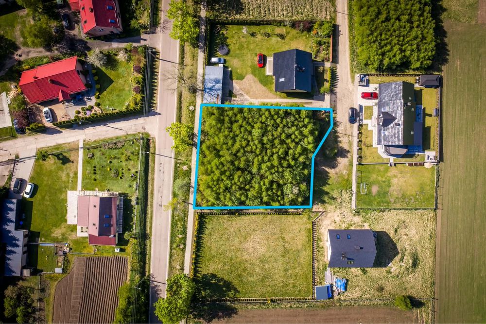 Działka budowlana 1020 m2 / Kaczkowo / MPZP / uzbrojona