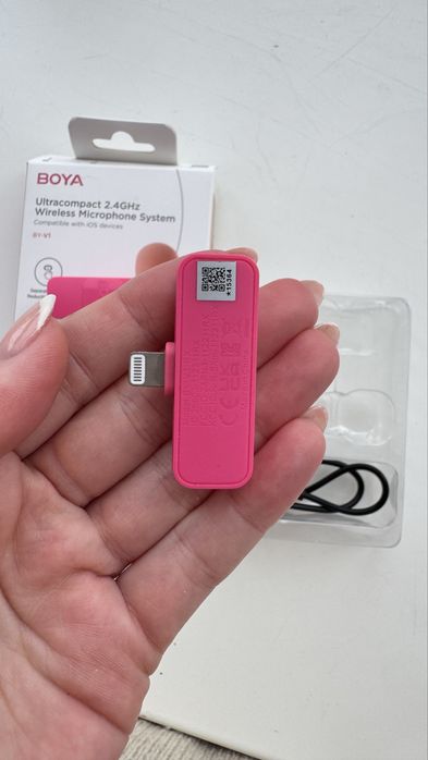 Професійний бездротовий мікрофон Boya ultracompact 2.4Ghz