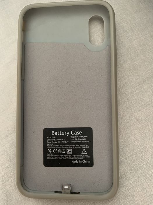 Battery Case 6000mAh чехол повербанк