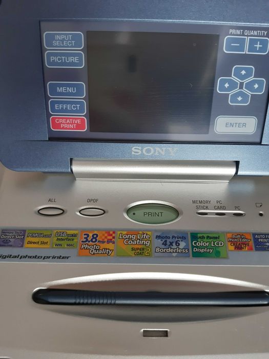 Sony digital photo printer