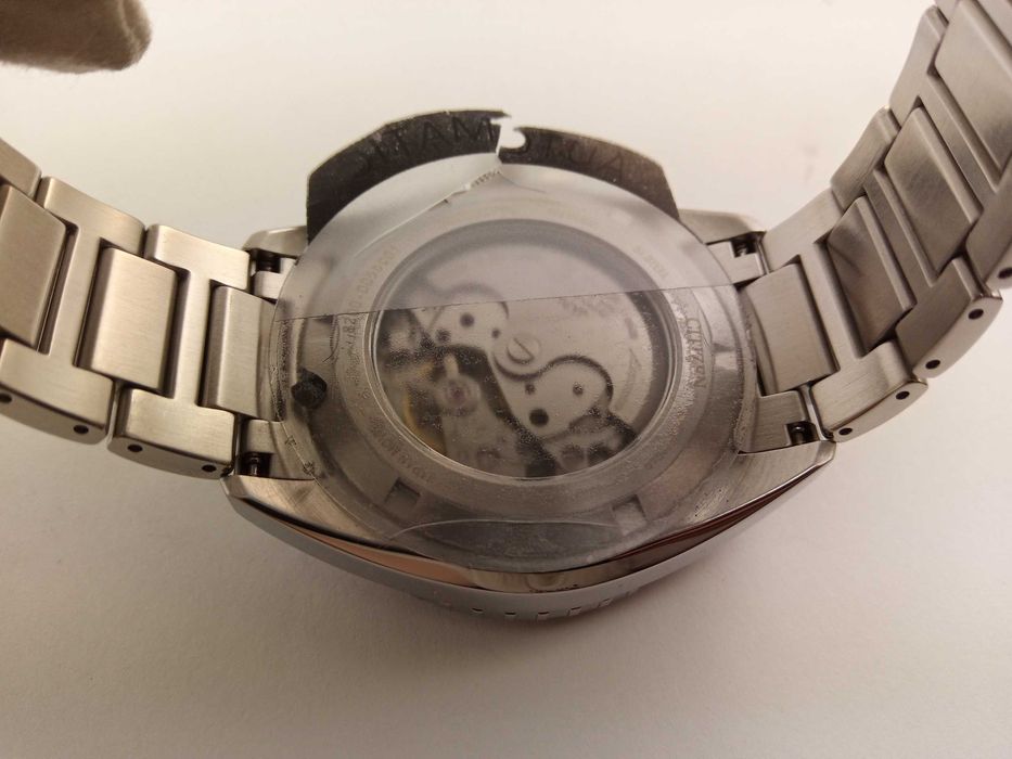 Японские мужские часы Citizen NH7530-52M сапфир, механика 21 камень