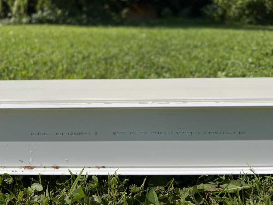 Poszerzenie drzwi balkonowych 10 cm PCV