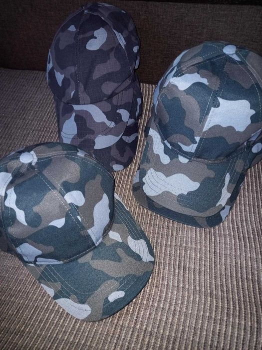 Кепки охранника камуфляж. Новые