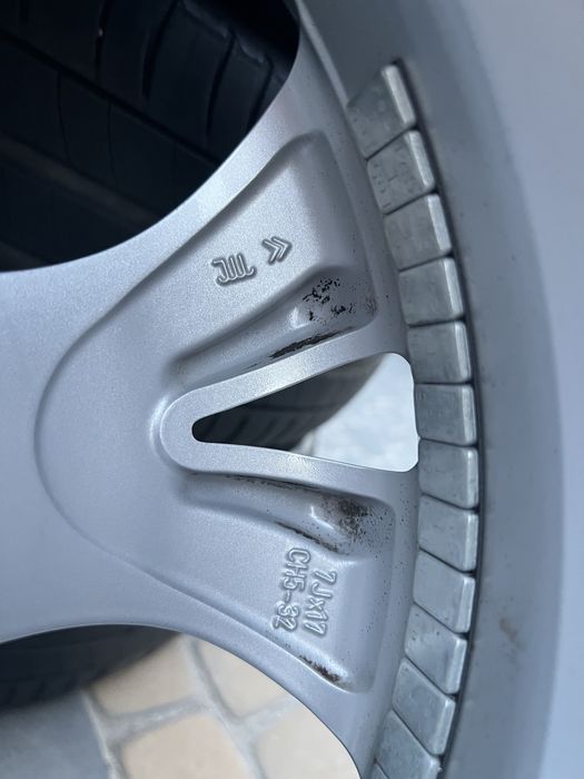 Колеса в зборі 5х108 r17 літо 225/55 Citroen C5 C6 Peugeot 408 508