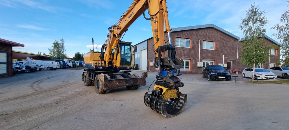 Колесный экскаватор Hyundai R - 140w 9, 2013 г.в