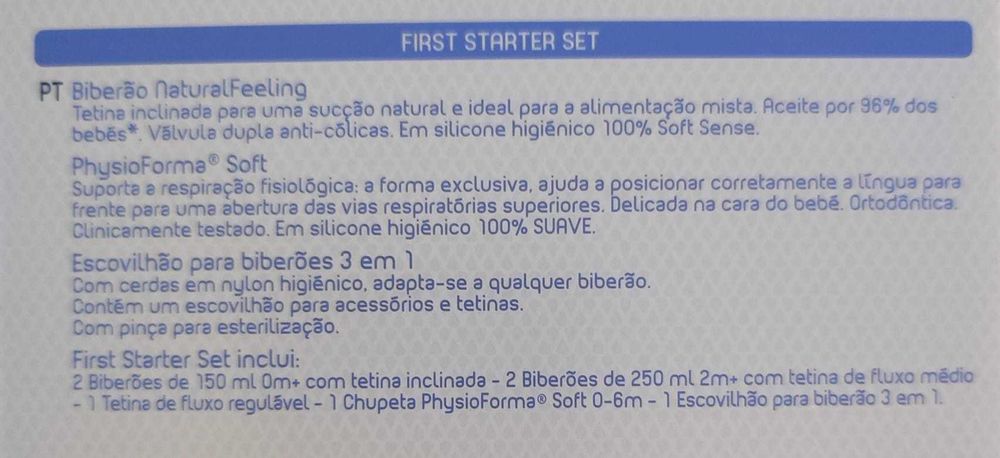 Chicco - First Starter Set (NOVO)64750938421634124