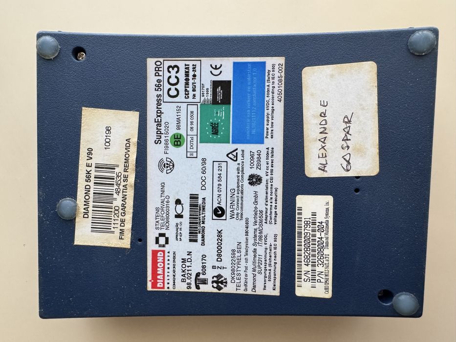 Early 1990s Modem — Diamond Supra Express 56e Pro64284532907393123