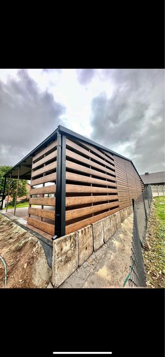 Garaż drewnopodobny 14x6 13x6 12x6 transport gratis