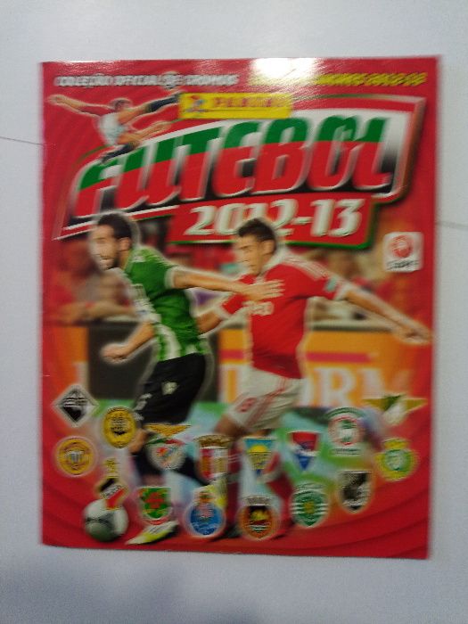 vintage cadertena futebol 2012/2013 - panini