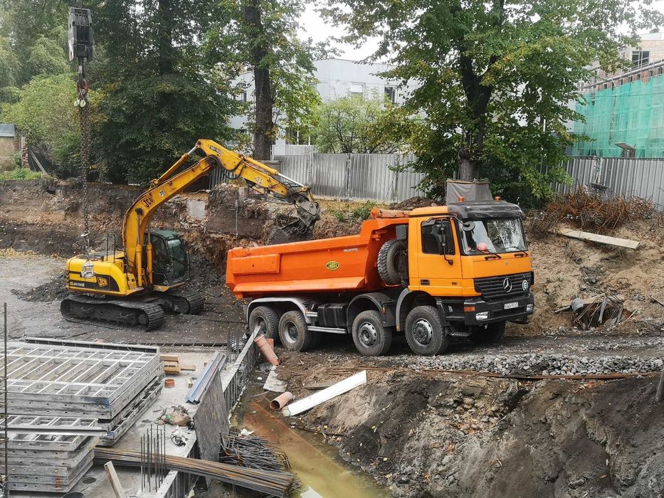 Wywrotka,KOPARKA.+MŁOT, Walec,ROBOTY ZIEMNE,Ziemia .Kruszywo.Drenaż.