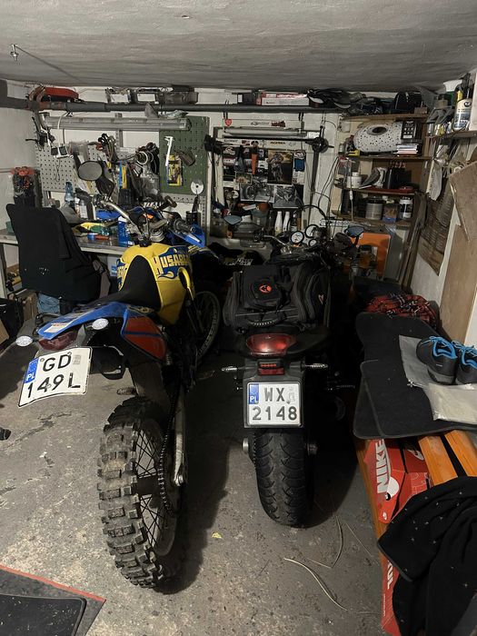 TRIUMPH SPEED TRIPPLE 955i Husaberg FE 550e zamiana