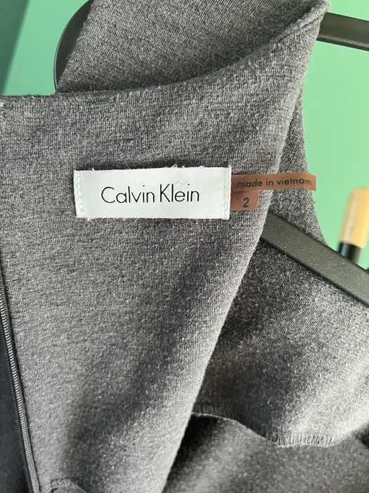 Sukienka Calvin Klein elegancka biurowa (bez paska)