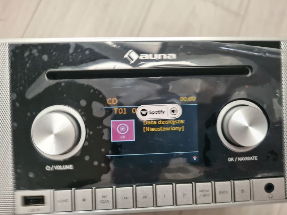 Radio internetowe auna spotyfi dab FM bluetooth usb