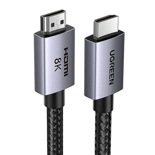 Kabel Ugreen HD171 ze złączami HDMI 2.1/8K certyfikowany o długości 3