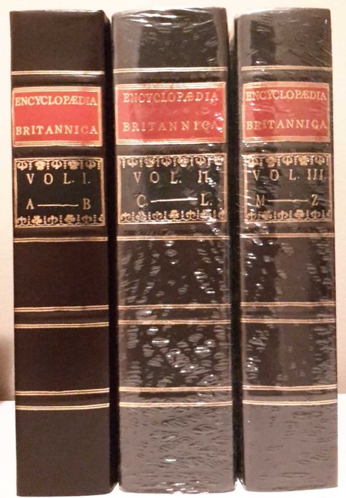 Encyclopaedia Britannica (first edition replica set)