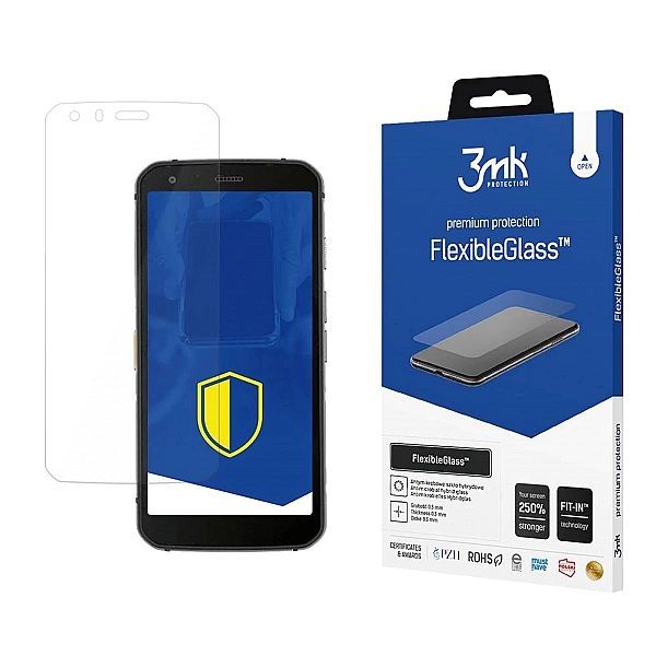 Szkło hybrydowe 3mk FlexibleGlass™ na Cat S62 Pro