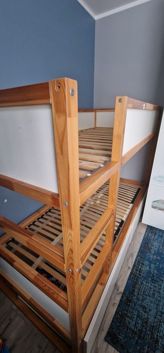 Łóżko KURA Ikea piętrowe 90x200