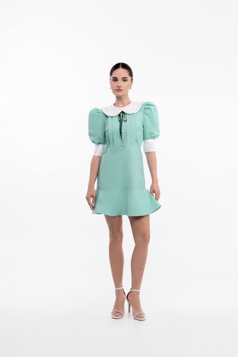 Сукня з італійського котону з твіловим шовком !! XS, S, M