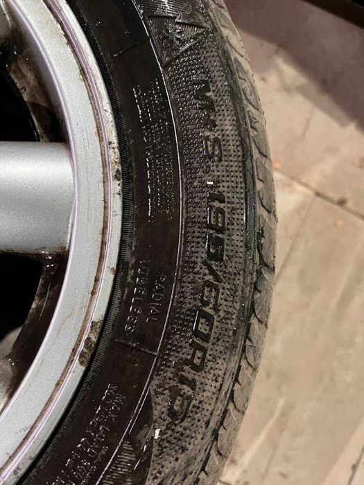 Оригінальні диски Chevrolet Tacuma/Rezzo R15 + гума Goodyear 195/60