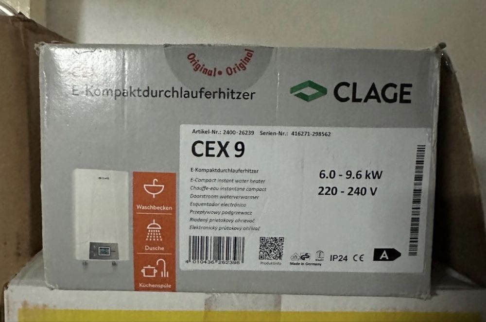 Esquentador/water heater