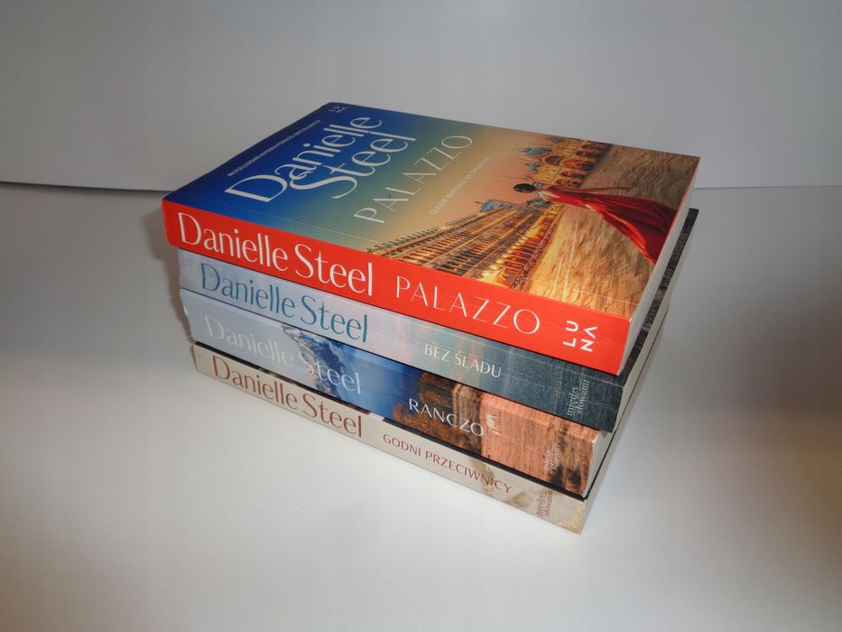 Danielle Steel x4: Palazzo, Bez śladu, Ranczo, Godni przeciwnicy